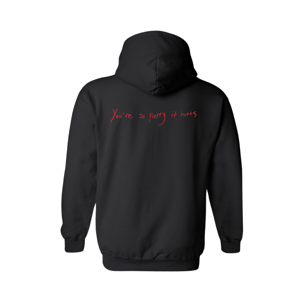 You're So Pretty Black Pullover Hoodie